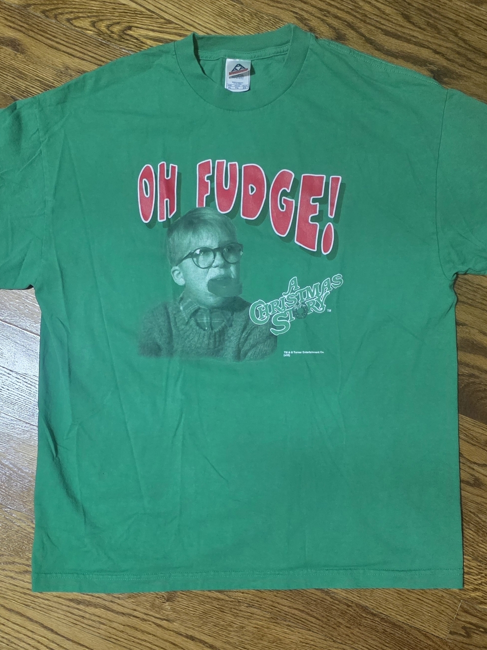 A Christmas Story "Oh Fudge!" Graphic Tee - Green